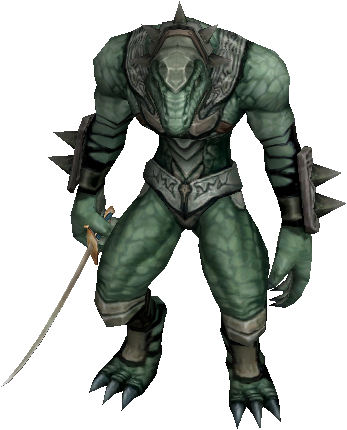 Delu Lizardman Scout