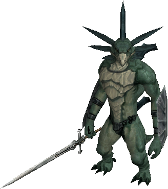 Harit Lizardman Grunt