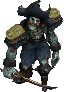 Pirate's Zombie Captain