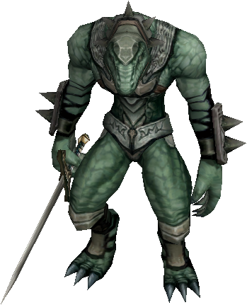 Langk Lizardman Sentinel